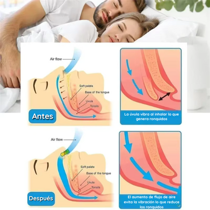 CLIP MAGNETICO NASAL - ADIOS RONQUIDOS