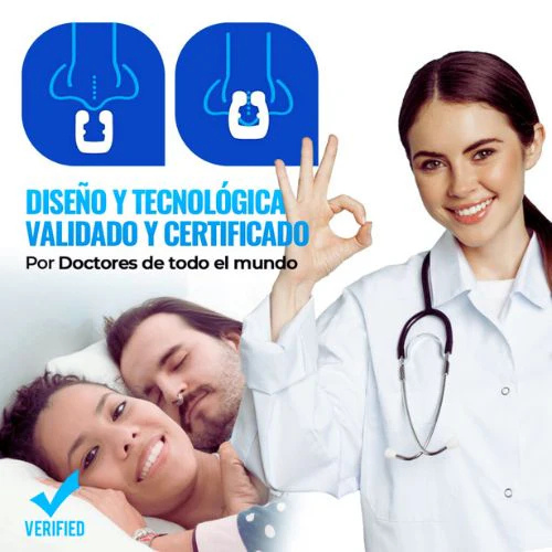 CLIP MAGNETICO NASAL - ADIOS RONQUIDOS