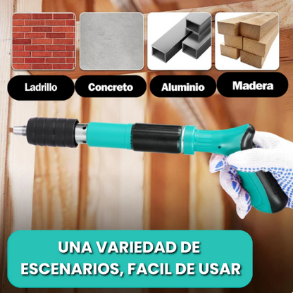 PISTOLA DE CLAVOS FULMINANTE + CLAVOS DE REGALO